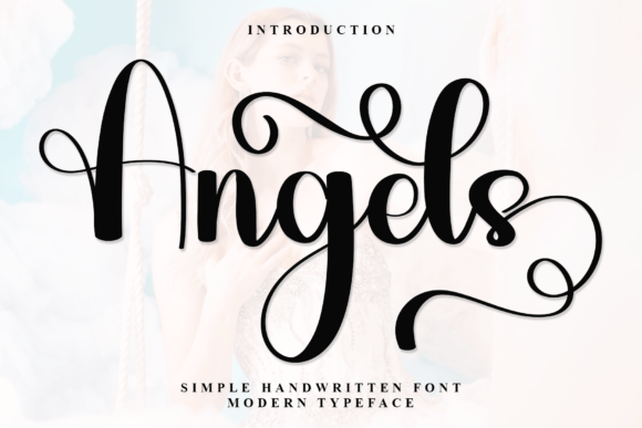 Angels: A Handwritten Font for Elegant Design