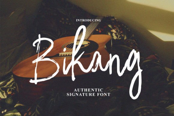 Bikang: A Script Font for Digital Design