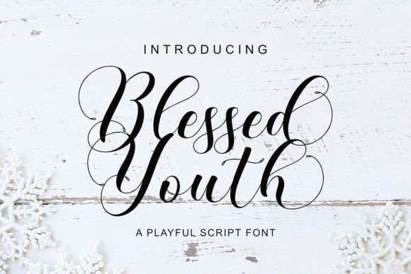 Blessed Youth Font Review