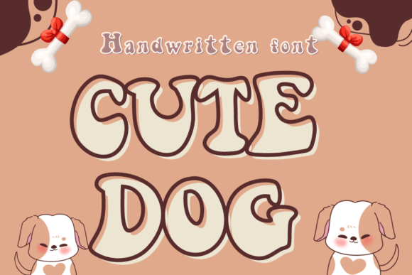Cute Dog Font: Sweet & Stylish