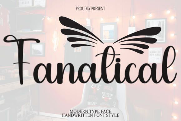 Fanatical Font: Elegant Script for Crafters