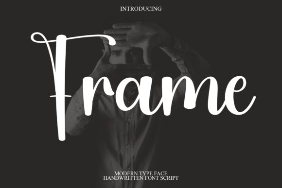 Frame: A Handwritten Font for Editorial Design