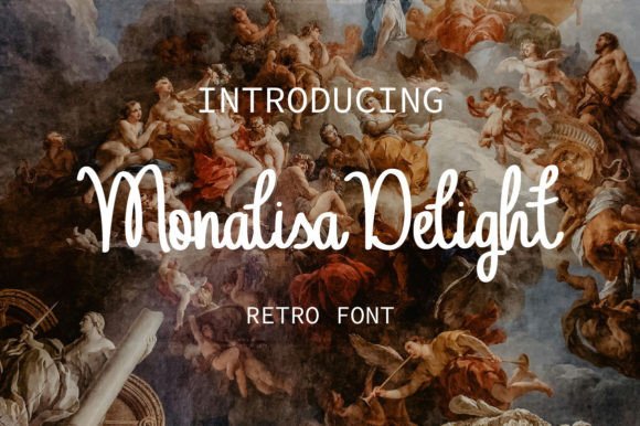 Monalisa Delight Font for Web Design