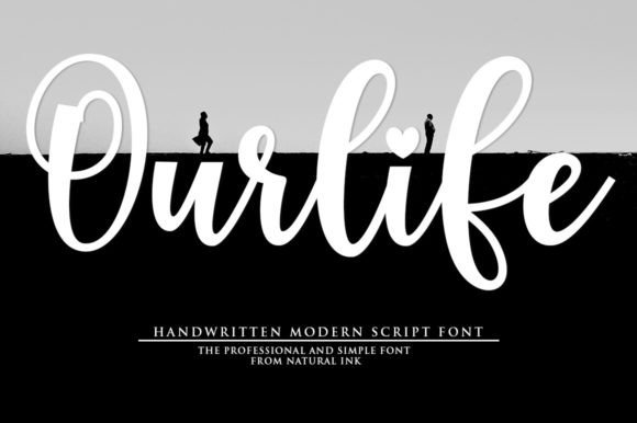Ourlife Font: Elegant Script for Digital Marketing