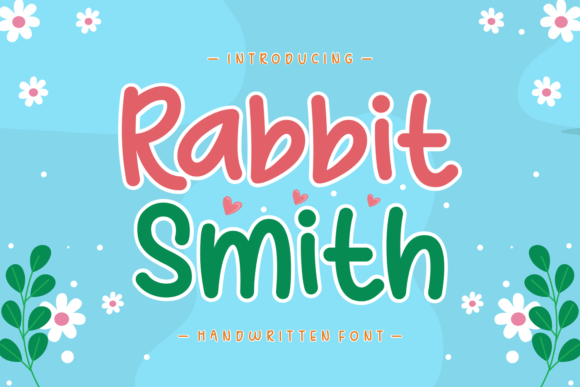 Rabbit Smith Font for Creative Campaigns