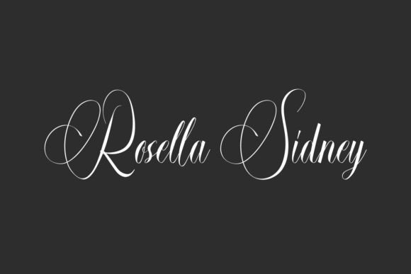 Rosella Sidney Font for Creative Marketing