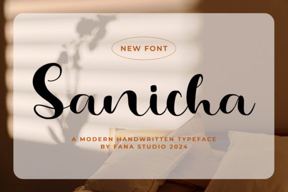 Sanicha: A Handwritten Font for Elegant Design