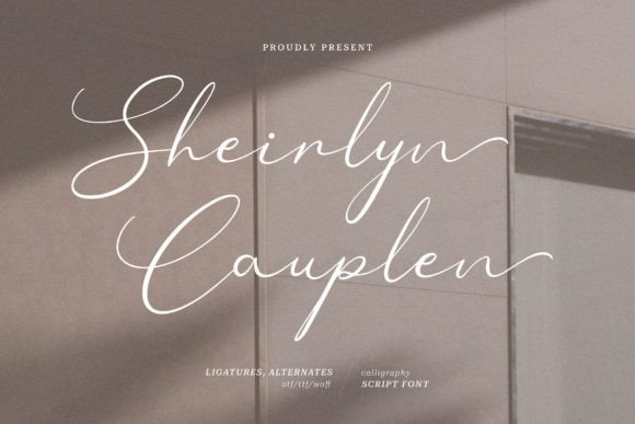 Sheirlyn Cauplen Font for Business
