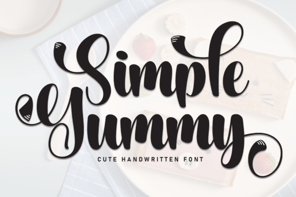 Simple Yummy: A Stylish Font for Marketers