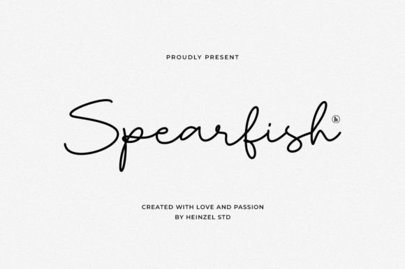 Spearfish: A Handwritten Font for Impactful Design