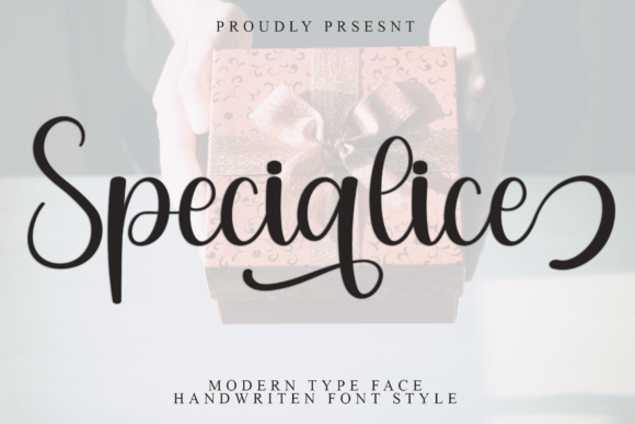 Specialice: A Charming Script Font