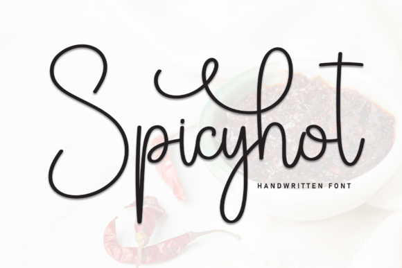 Spicyhot: A Stylish Script Font